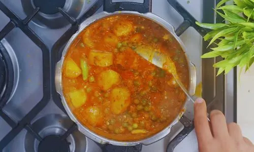 aloo matar sabji