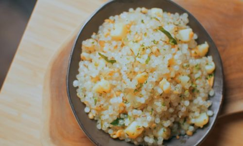 sabudana khichadi recipe