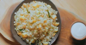 sabudana khichdi recipe