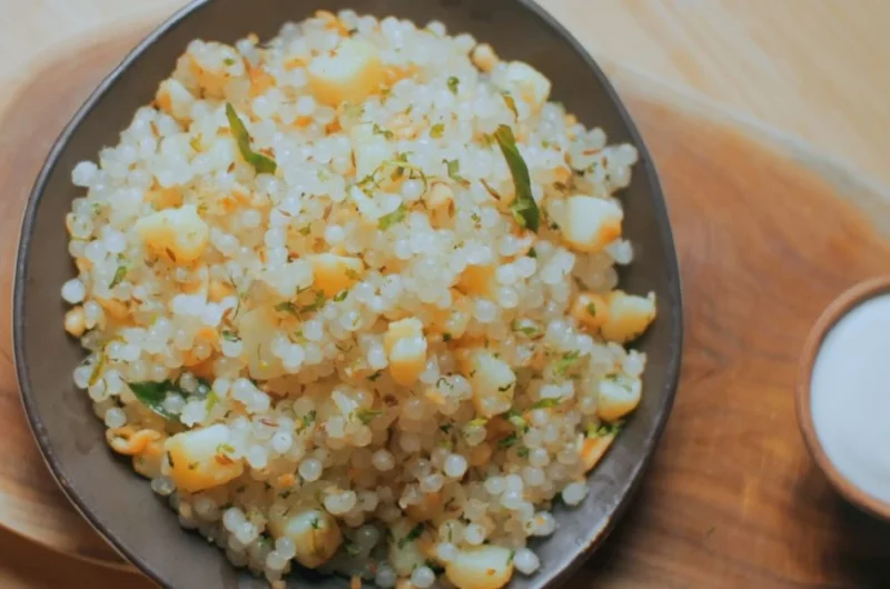 साबूदाना खिचड़ी रेसिपी कार्ड | sabudana khichdi recipe card