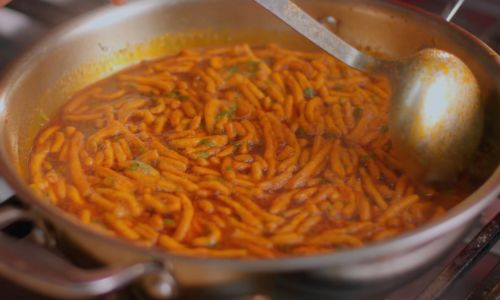 sev bhaji recipe